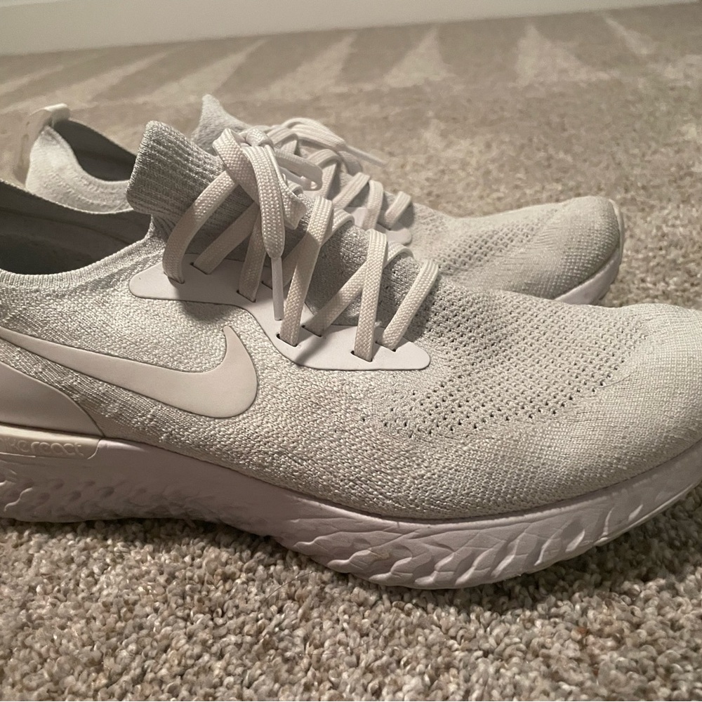 Nike react all white size 11